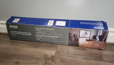 Epson ES1000 16:9 Tabletop Portable Projector Screen 50” -USED ONCE- STORED AWAY - Image 1 of 4