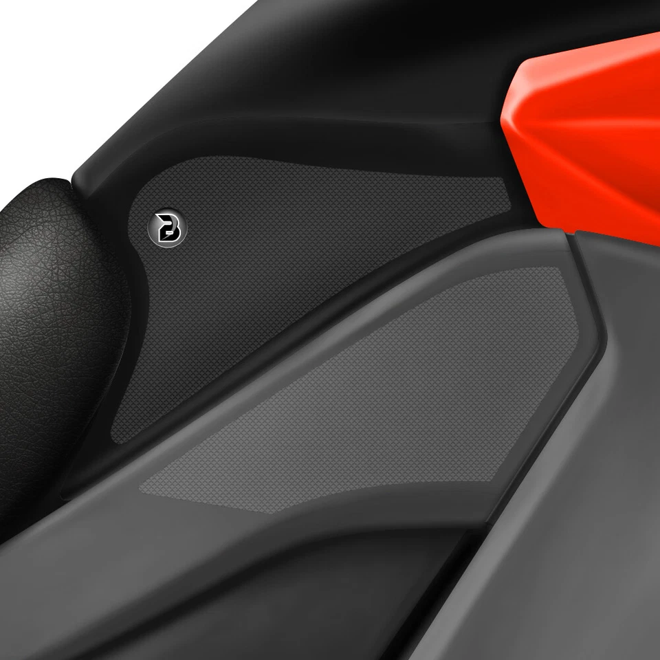 Empuñaduras para tanque de motocicleta Bloq Kawasaki Versys 1000 (2015-2018) PREMIUM - TRANSPARENTES Foto 1 de 4