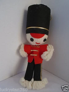 ADORNO NAVIDAD SOLDADO JUGUETE VINTAGE JAPÓN   - Imagen 1 de 4