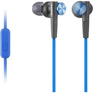 Casque intra-auriculaire bleu Sony MDR-XB50AP uniquement - Photo 1 sur 3