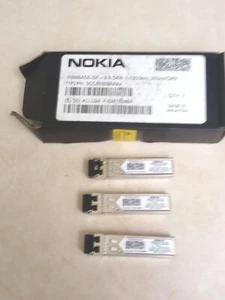 NOKIA 1000BASE-SX-2.5 GETH 3CC50302AAAA LOT 3 GENUINE OEM - Picture 1 of 4