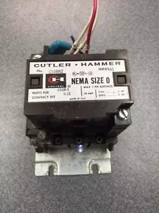 Contactor magnético usado C10BN2A cortador-martillo tamaño 0, serie A1 - Imagen 1 de 1