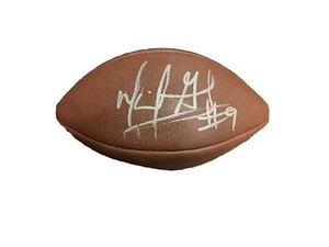 David Garrard Signed Wilson NFL (Super Grip) Football JSA - Picture 1 of 2