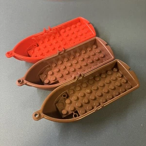 Lego Lot Classic Legos City Castle Red Row Boats Vintage 6244 6247 6276 Pirate - Picture 1 of 2