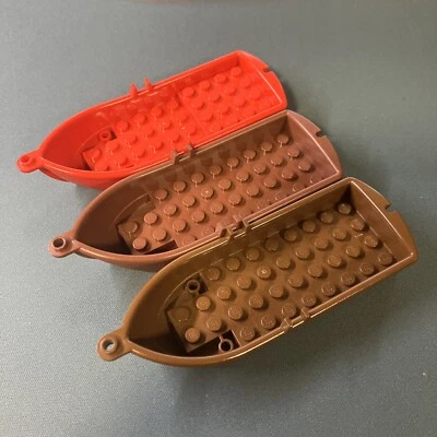 Lego Lot Classic Legos City Castle Red Row Boats Vintage 6244 6247 6276 Pirate - Image 1 of 2