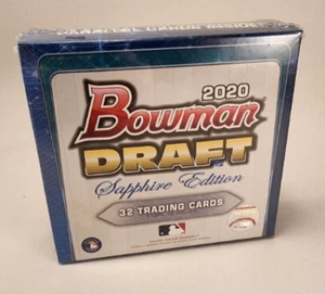 2020 Bowman Draft Sapphire Edition MLB Major League Baseball Factory Sealed Box - Picture 1 of 3