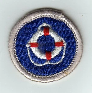 Insignia de mérito de salvamento tipo G, respaldo de tela (1969-71), ¡como nuevo! - Imagen 1 de 1