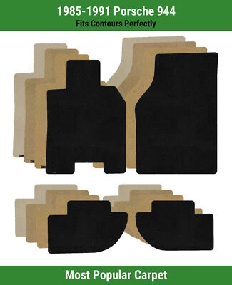 Lloyd Ultimat Front & Rear Row Carpet Mats for 1985-1991 Porsche 944  - Image 1 of 4