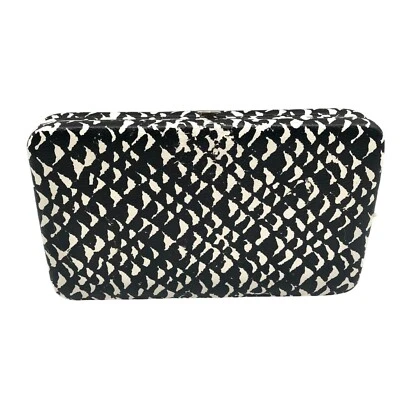 Bolso de mano Mossimo rectangular blanco y negro Foto 1 de 4