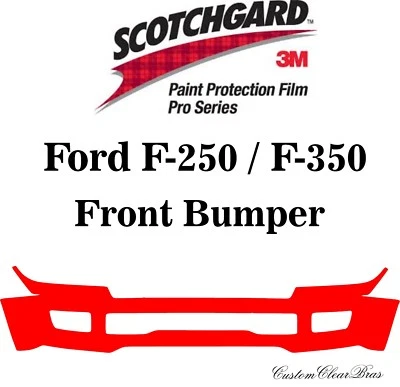 3M Scotchgard Paint Protection Film Pro Series 2017 2018 2019 Ford F-250 F-350 - Image 1 of 3