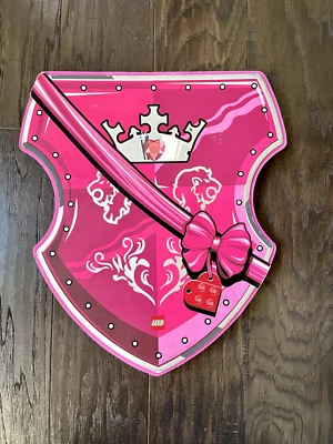 Lego Pink Foam Shield from Legoland - Knights Kingdom Free Shipping - Image 1 of 2