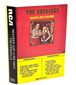 Bande cassette The Kendalls - Heaven's Just A Sin Away 1977 TWS Country OVC 1719