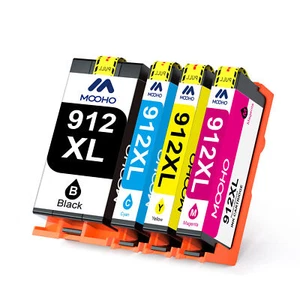 4 HP 912 Multipack Druckerpatronen für HP OfficeJet 8012 8014 8014 Pro 8022 - Bild 1 von 8