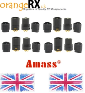 Conector ESC de motor de 3 polos MT60 macho hembra 3,5 mm 4 juegos cúmulo naranjaRX - Reino Unido - Imagen 1 de 2