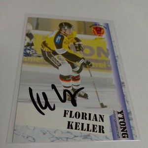 DEL2 player card EC Bad Tölz 1999/00 signed Florian basement
