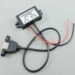 Convertidor DC/DC 12V reductor a 5V 3A 15W adaptador de módulo de fuente de alimentación USB - Imagen 1 de 4