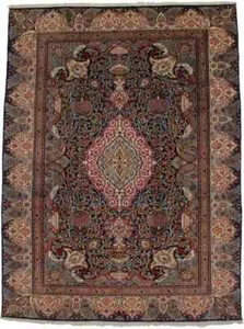 One-of-a-Kind Semi-Antique Handmade Oriental Rug Vintage Floral Carpet 10X13 ft - Picture 1 of 22