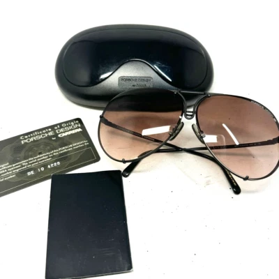 Очки Porsche Design Carrera 5623 черные линзы без рецепта нулевая мощность - Изображение 1 из 4