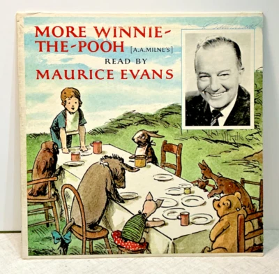 Vintage 1966 Mais Winnie the Pooh lido por Maurice Evans LP Disco de Vinil POS 1034 - Imagem 1 de 4