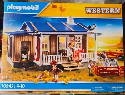 PLAYMOBIL 70945 Westernranch  Western Farm Cowboy Indianer NEU und OVP - Bild 1 von 3
