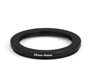 58 MM - 46 MM Filter Adapter Step Down Adapter 58-46 - Picture 1 of 1