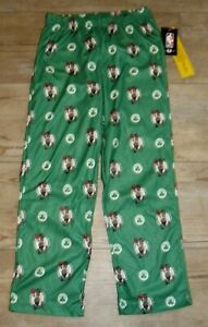 Boston Celtics UNK All Over Print Soft Pajama Lounge Pants Bottoms Youth Small