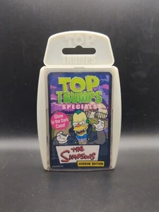 Top Trumps Specials The Simpson’s Horror Edition Card Game Glow In The Dark Case - Picture 1 of 6