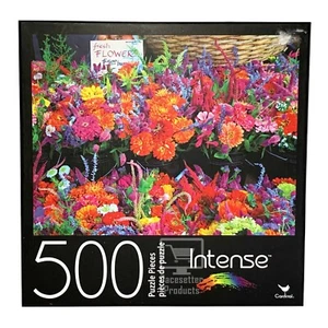 NEW and Sealed Cardinal Intense Virginia Farm Market 500 Piece Jigsaw Puzzle - Picture 1 of 2