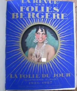 Folies Bergere 1923-1933 Ten Revues Bound, Josephine Baker, Nude Risque Pinup - Picture 1 of 20