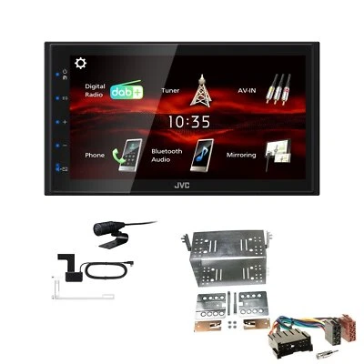 JVC KW-M180DBT 2DIN DAB+ Autoradio für Hyundai Tucson 2005-2010 - Bild 1 von 4