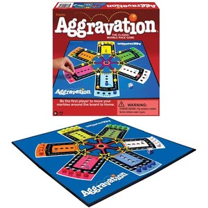 Agravación con ilustraciones retro de Winning Moves Games EE. UU. el clásico mármol... - Imagen 1 de 4