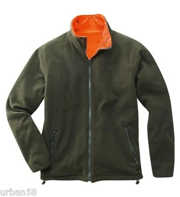 Fleece Signal Wendejacke 8190 grün/orange realtree Jacke Jagd Drück Treib M-XXXL - Bild 1 von 2