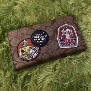Coach Star Wars Wallet Phone Case Card Holder - Picture 1 of 3