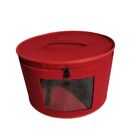 Hat Box Organizer Round Travel Hat Boxes Foldable Hat Storage Bag With8915