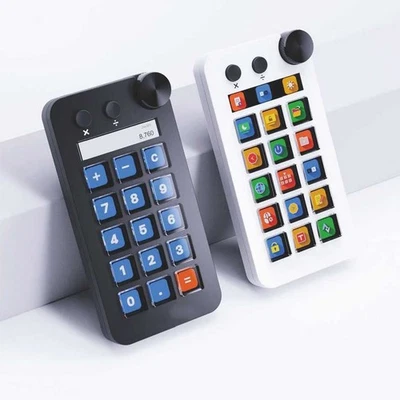 Compact Visual Keyboard 15 Key Controller with LCD for Content Creators - Image 1 of 4