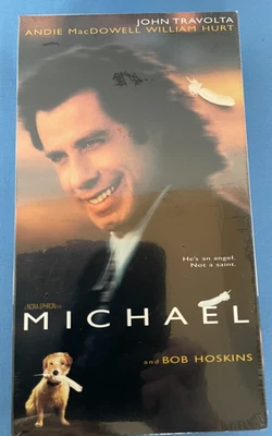 NEW Michael (VHS, 1997) Factory Sealed John Travolta - Imagem 1 de 3