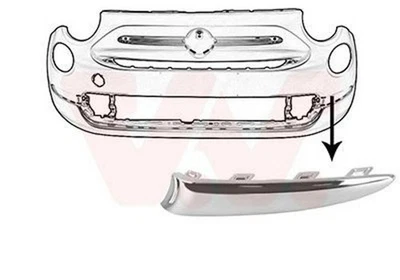 VAN WEZEL 1614581 Stoßstangen-Abdeckung Vorne Links für FIAT 500 (312) - Bild 1 von 4