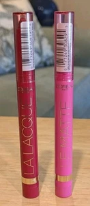 💎 L'Oréal Paris USA Le Matte / La Lacque Lipstick Pens 💎 - Picture 1 of 3