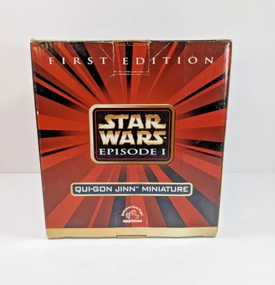 STAR WARS EPISÓDIO 1 OBI-WAN KENOBI APLAUSE RESINA MINIATURA Sabre de Luz Ausente  - Imagem 1 de 4