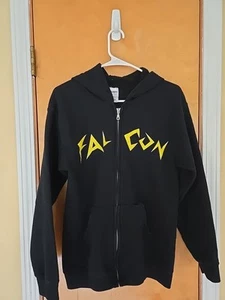 Falcon Concert Zip Up Hoodie Sweatshirt Small California Heavy Metal - Bild 1 von 5