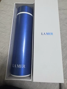 La Mer VIP Gift Stainless Water Bottle Vaccum Mug with Tea Infuser 16 oz blue - Picture 1 of 4