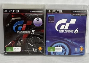 Gran Turismo 5 & 6 PlayStation 3 PS3 Bundle Manuals PAL Good Condition Aus - Picture 1 of 8