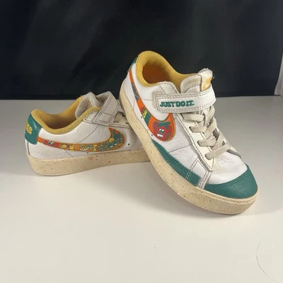 Tênis Nike Blazer Low 77 Fruity Graphics juvenil/infantil - Tamanho 12C - Imagem 1 de 4