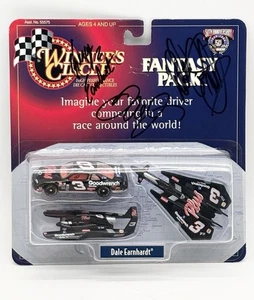 Dale Earnhardt & Family Autographed Fantasy Die Cast Pack - Picture 1 of 5