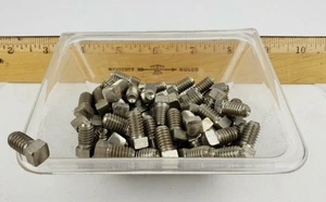 93x Set Presa Acciaio Inox 5/16"-18x3/4 Vite Coppa Albero Puleggia Testa Quadrata - Foto 1 di 6