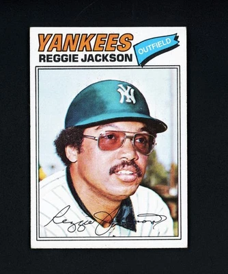 Reggie Jackson 1977 Topps (HOF) NY Yankees #10 casi nuevo Foto 1 de 2
