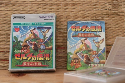 Zelda no Densetsu Link's awakening w/box manual Japan Nintendo Gameboy GB VG-! - Image 1 of 4