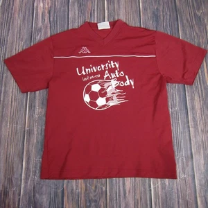 Kappa Shirt Mens XL Red University Auto Body Soccer Jersey Athletic Number 10 - Picture 1 of 6