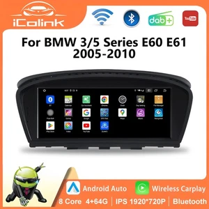 Carplay Android Auto für BMW CCC 5er E60 E61 E90 E91 E93 Bluetooth Navi WIFI SWC - Bild 1 von 17