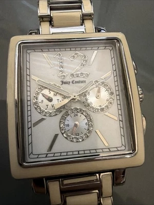 Reloj para mujer Juicy Couture dorado adornado con cristal Foto 1 de 4